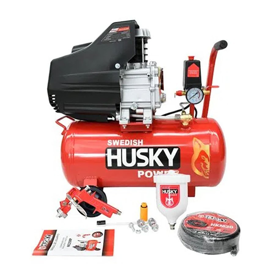 [HUSKY-HKC25MP] Compresor Direct Drive 25 Litros 2 Hp 110 Volts 115 Psi