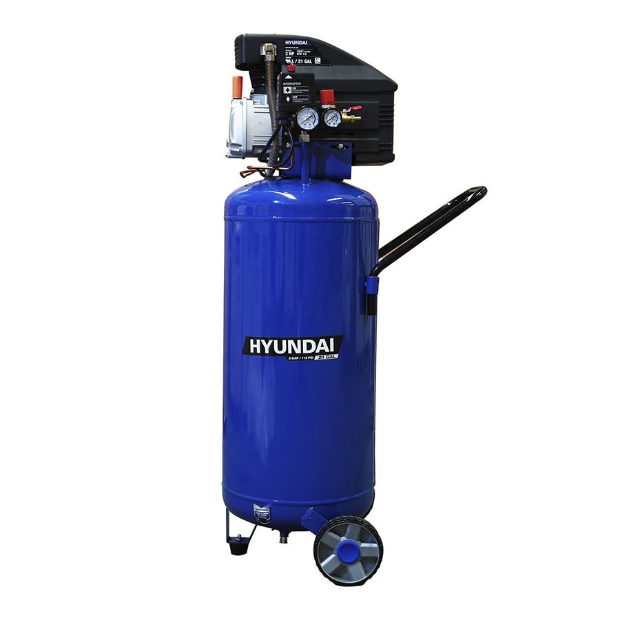 [HYU-HYAC80V] Compresor de Banda Vertical 80 L 2 Hp 116 Psi 110 V