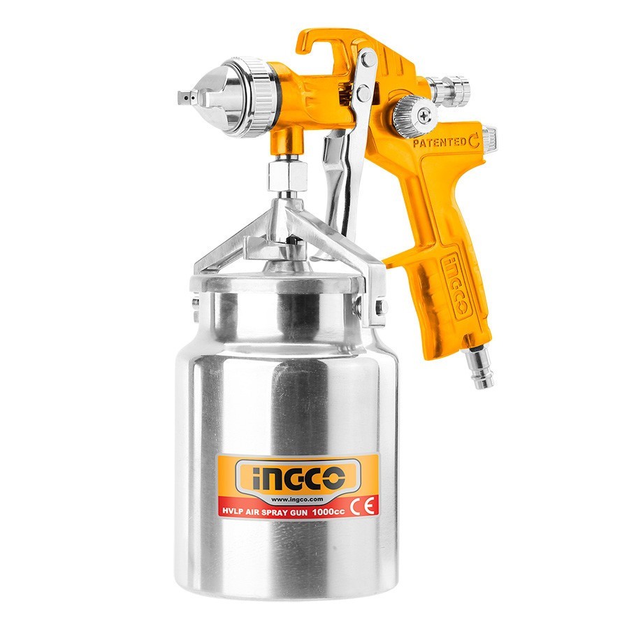 [IG-ASG2101] Pistola para pintar 1.4 mm 1,000 cc 119-200L/min HVLP INGCO ASG2101