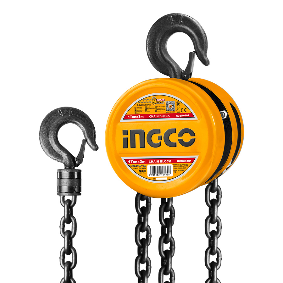 [IG-HCBK0101] Polipasto de cadena 1 tonelada 3 metros INGCO HCBK0101