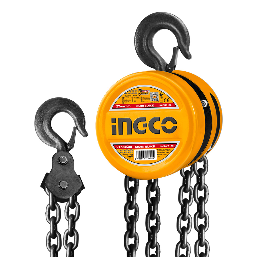 [IG-HCBK0102] Polipasto de cadena 2 toneladas 3 metros INGCO HCBK0102