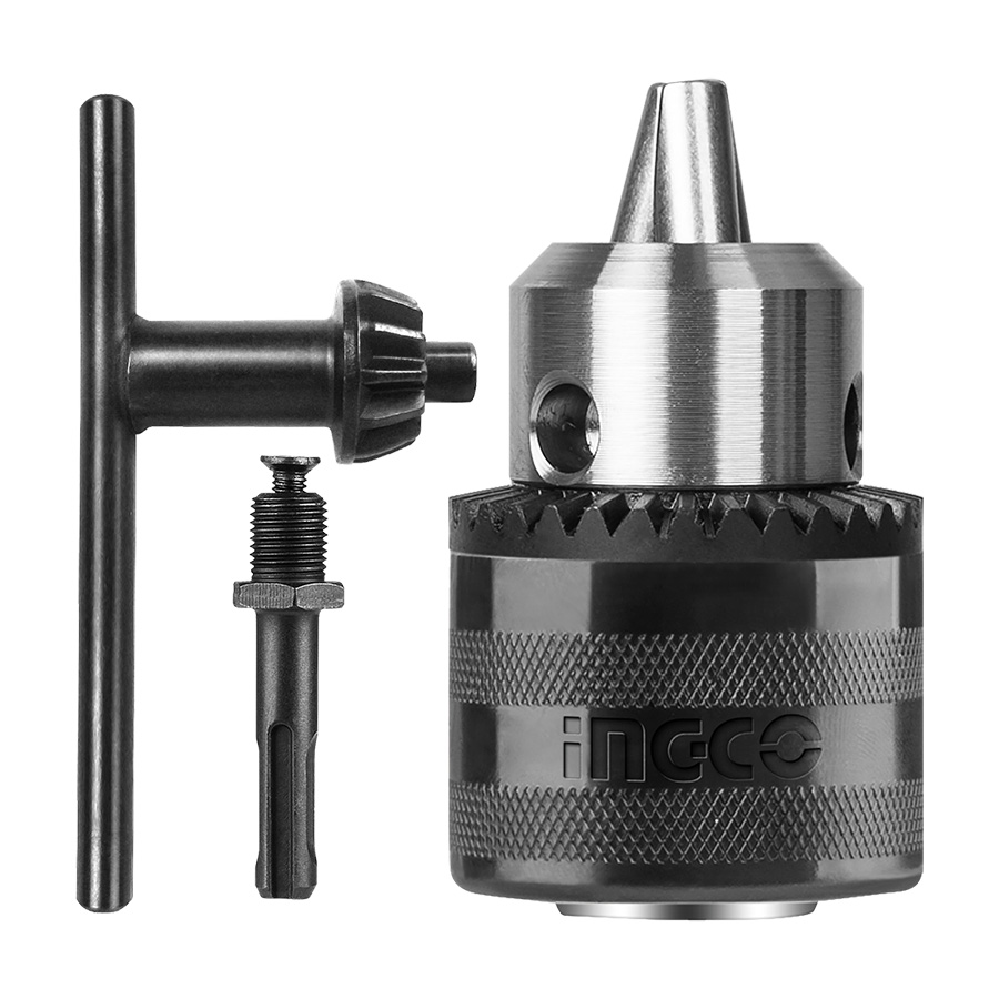 [IG-KC1301.1] Broquero 1/2" + llave + adaptador INGCO KC1301.1