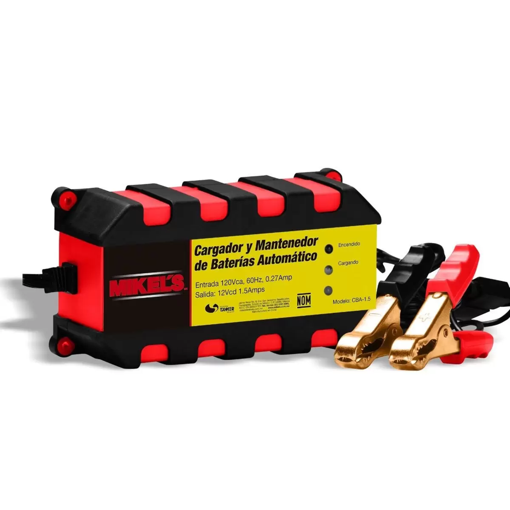 [MIK-CBA-1.5] Cargador Baterías Automático (1.5 Amp) MIKELS CBA-1.5
