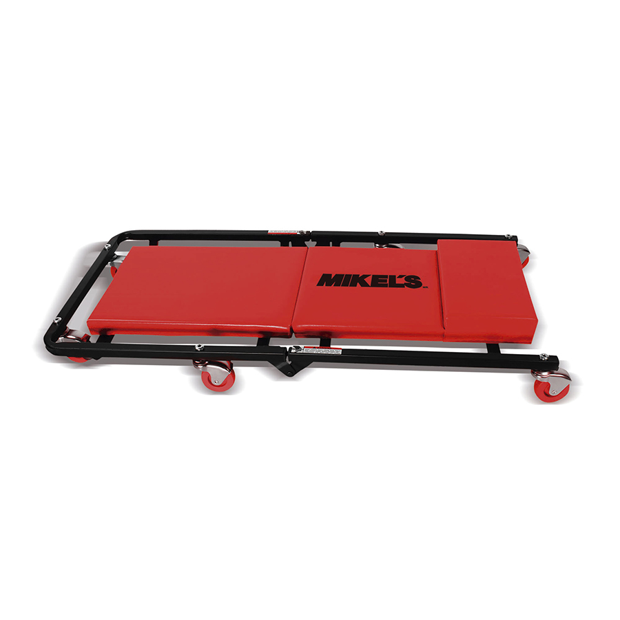 [MIK-CM-4] Cama Acolchonada Plegable Con 6 Ruedas Giratorias 36" Largo