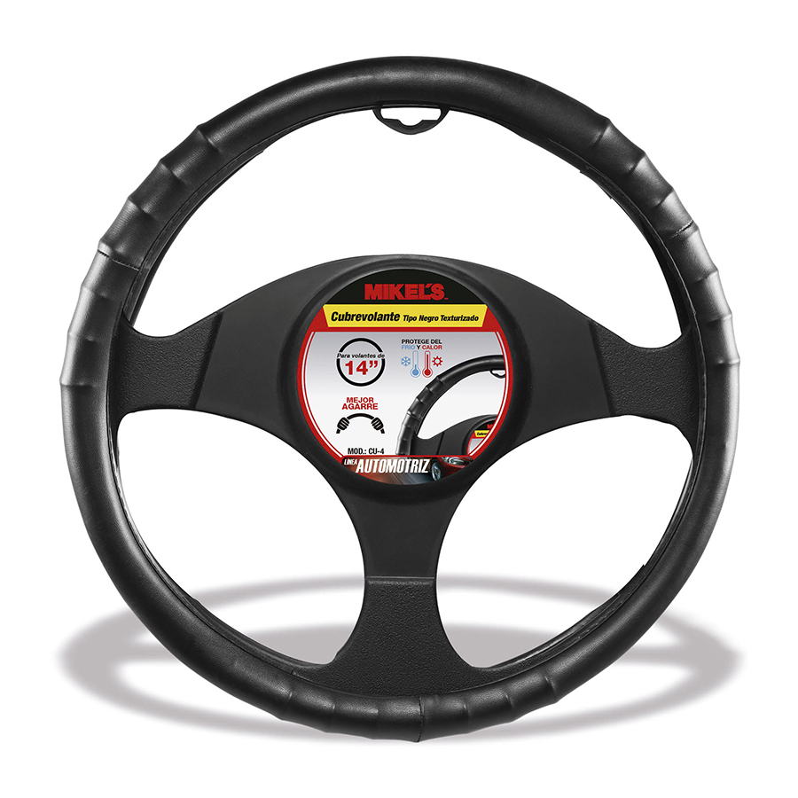 [MIK-CU-4] Cubrevolante Tipo Negro Texturizado