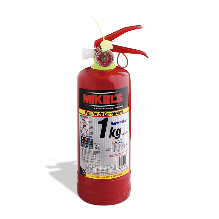 [MIK-EE-1] Extintor De Emergencia Recargable 1 Kg