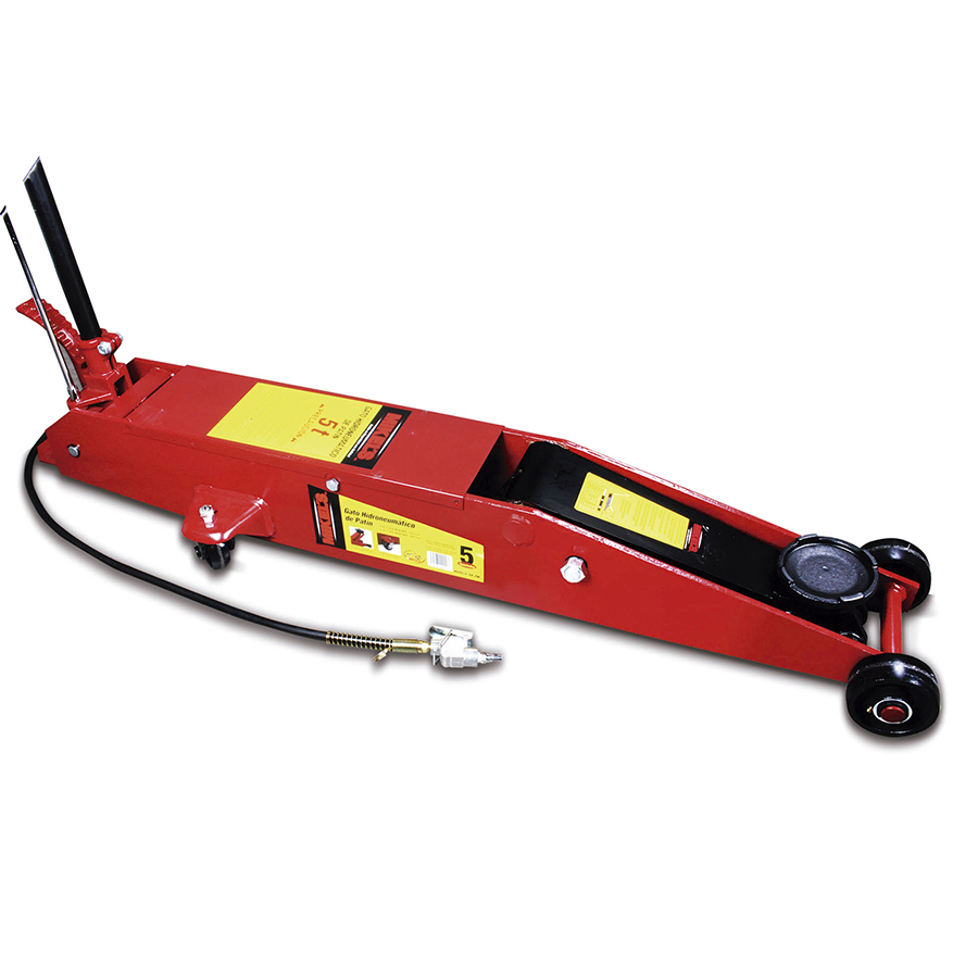 [MIK-GA-206] Gato hidroneumatico de patin 5 Ton Servicio Pesado