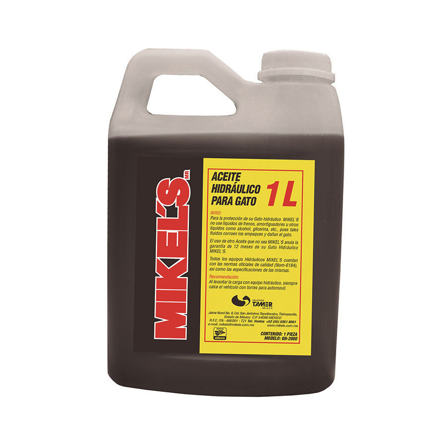 [MIK-GH-2000] Aceite Hidráulico Para Gato 1 Litros