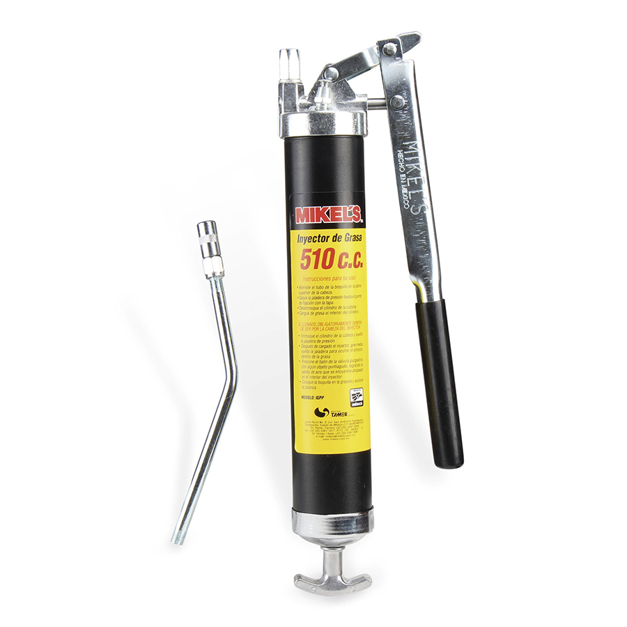 [MIK-IGPP] Inyector De Grasa Tipo Palanca Tubo Rígido 6,000 Psi 510 C.C.