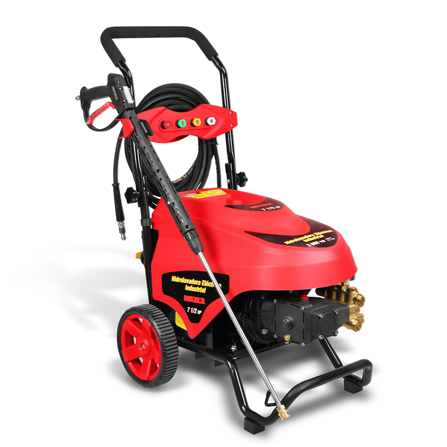 [MIK-LPI-7HP] Hidrolavadora Alta Presión Eléctrica Industrial 2,900 Psi 7.5 Hp