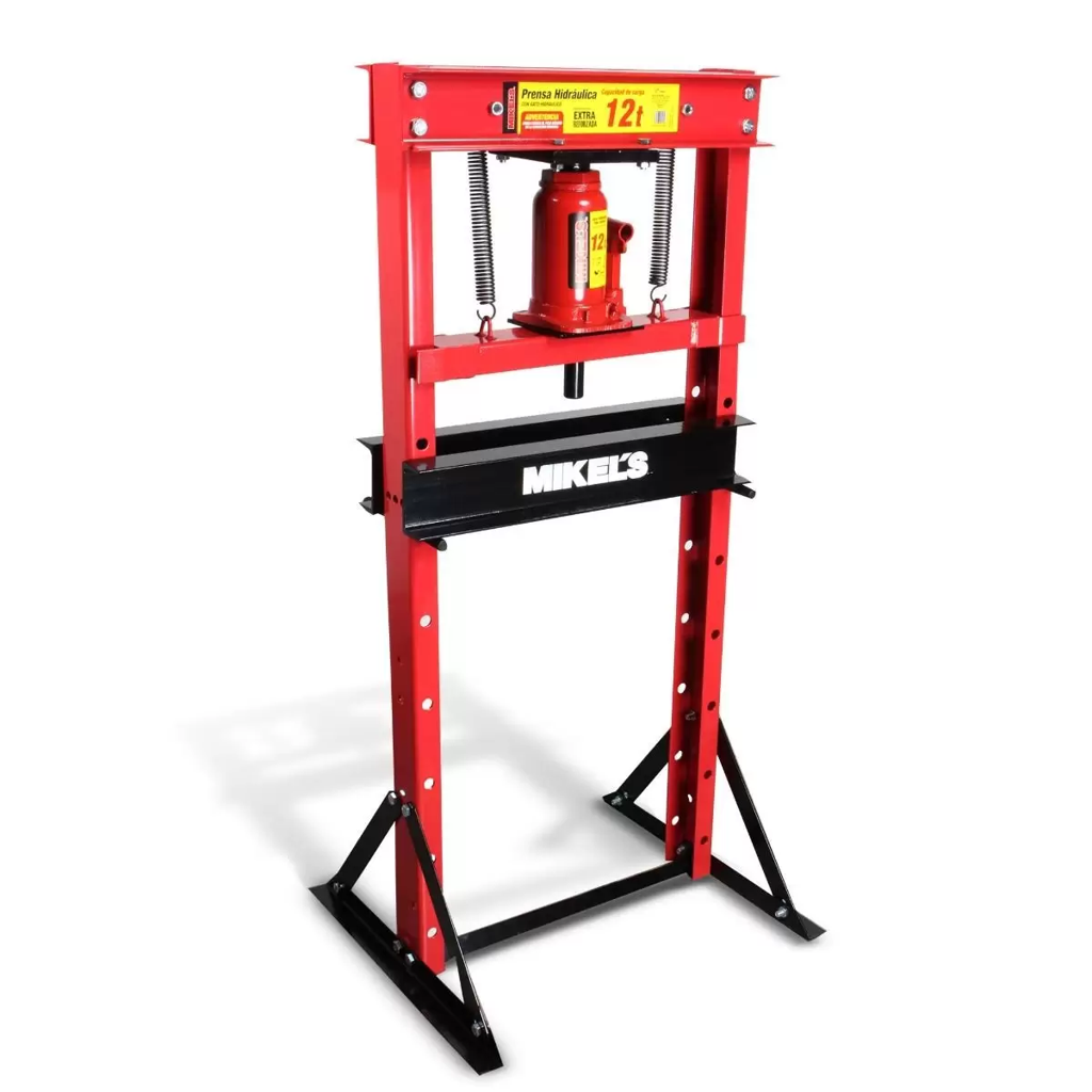 [MIK-PH-12] Prensa Hidráulica Con Gato Hidráulico 12 Ton MIKELS PH-12