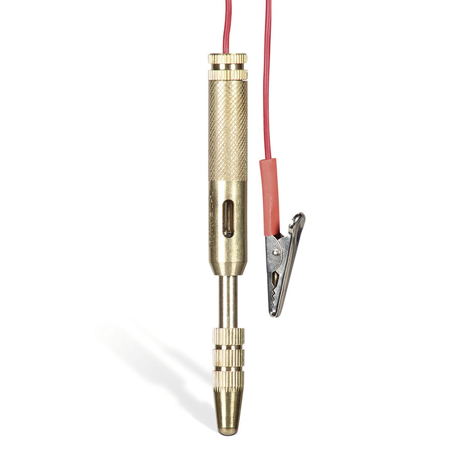 [MIK-PROCOL-10] Probador De Corriente Latonado 6-12-24 V/Cd