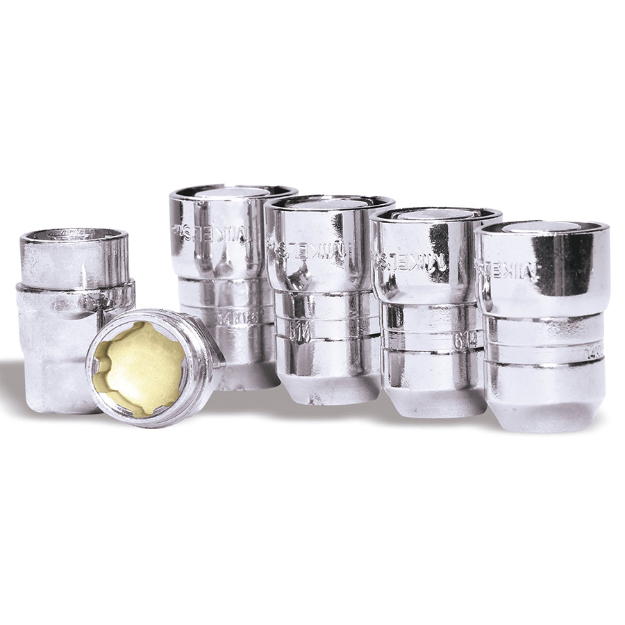 [MIK-SPR-3] Seguros Para Rines Tuerca 1/2” X 2