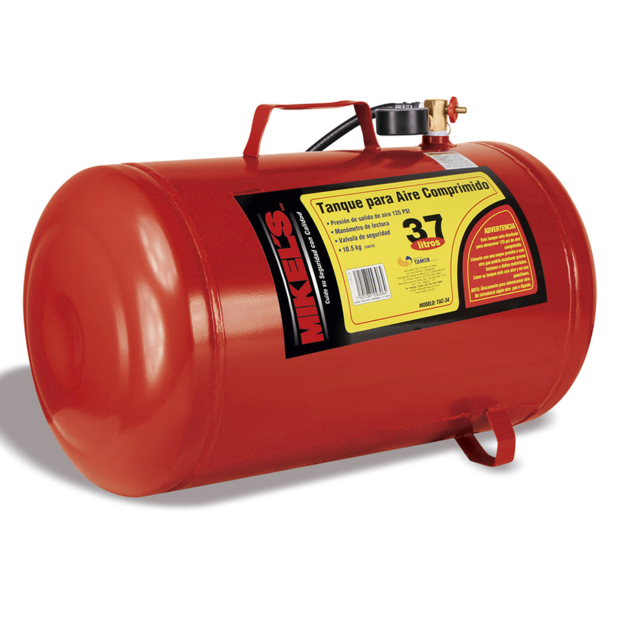 [MIK-TAC-34] Tanque Para Aire Comprimido 37 Litros