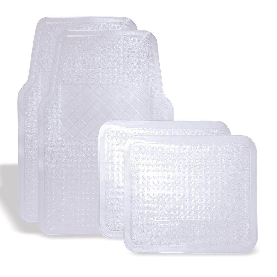 [MIK-TC] Tapetes Para Auto De Pvc, Transparentes