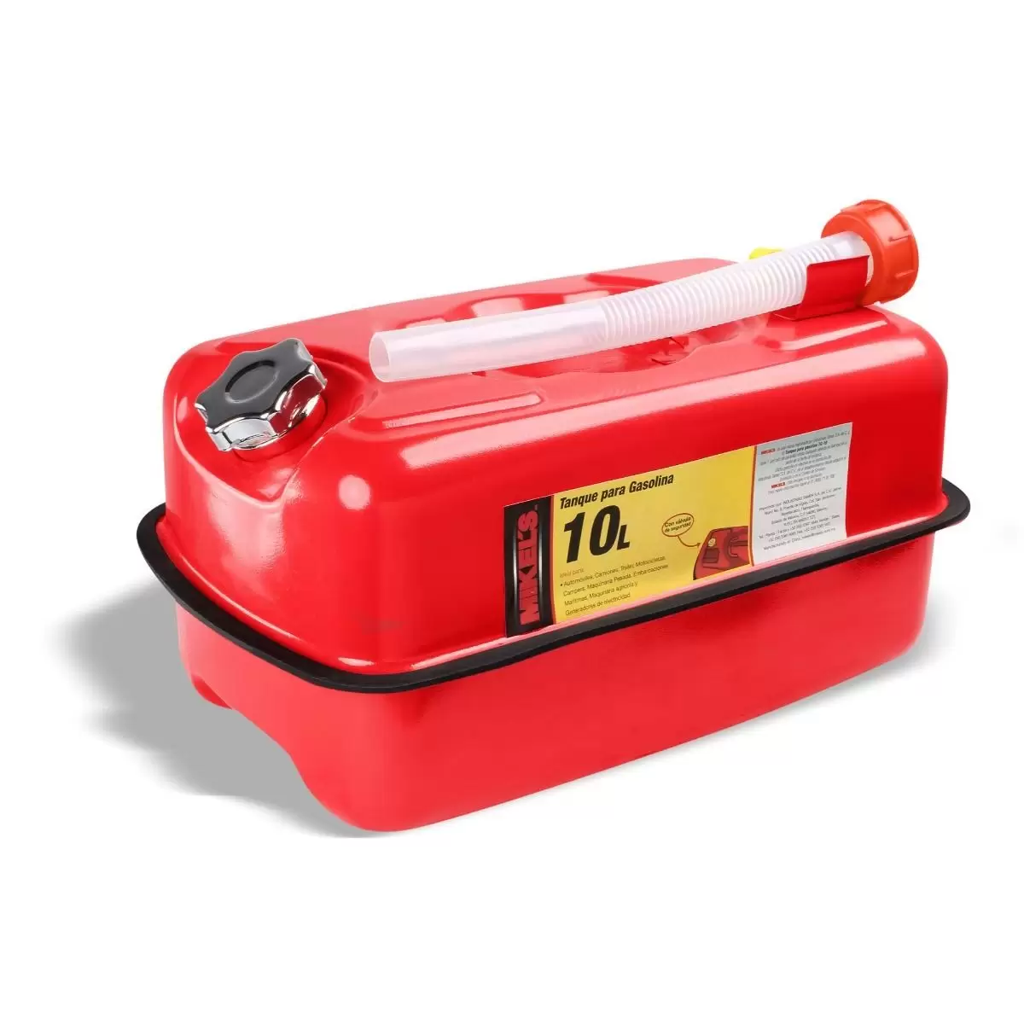 [MIK-TG-10] Tanque Metálico Para Gasolina 10 Litros