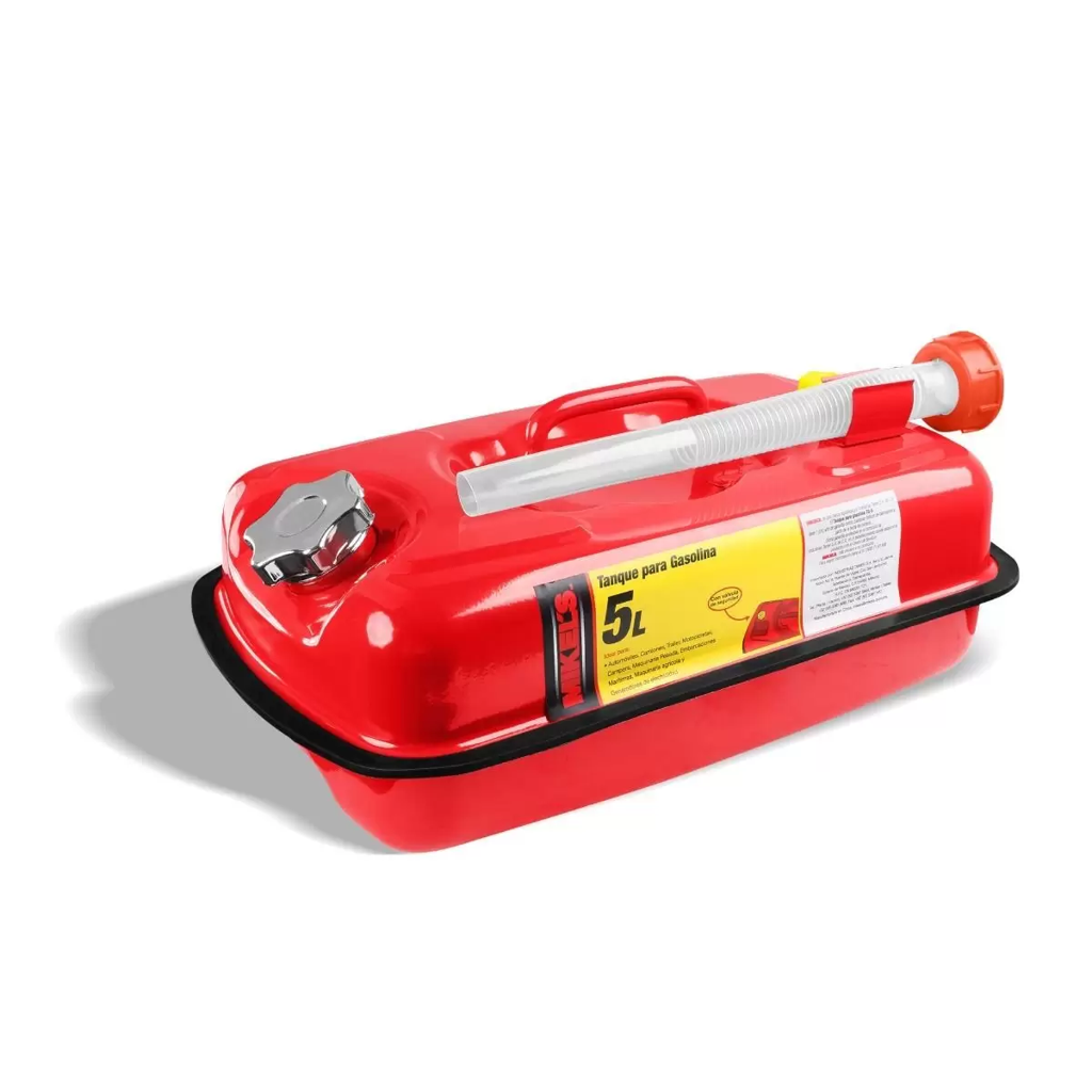 [MIK-TG-5] Tanque Metálico Para Gasolina 5 Lts MIKELS TG-5