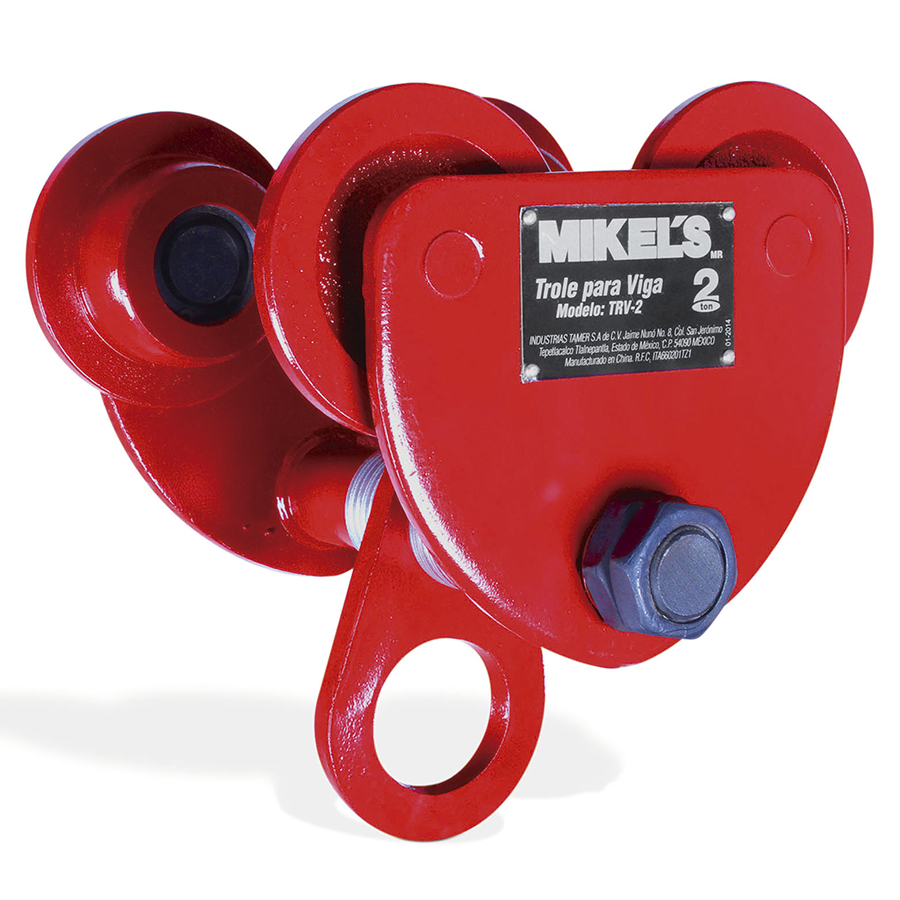 [MIK-TRV-2] Trole Para Viga 2 Ton Ancho Ajustable