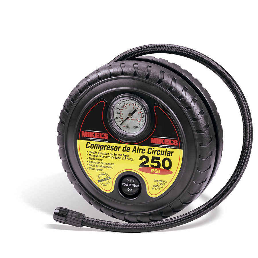 [MIK-W-1711] Compresor De Aire Circular 12 V (250 Psi)