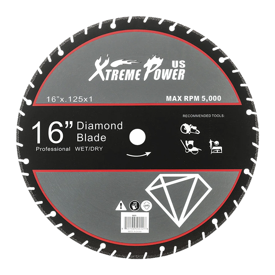 [STK00511] Disco Concreto 16" Guarnecido De Diamante DSC