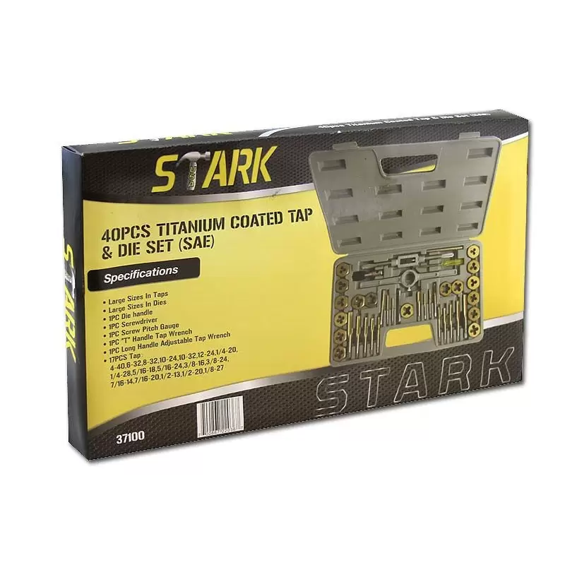 [STK37100] Tarraja Hexagonal Titanio Juego de 40 Piezas