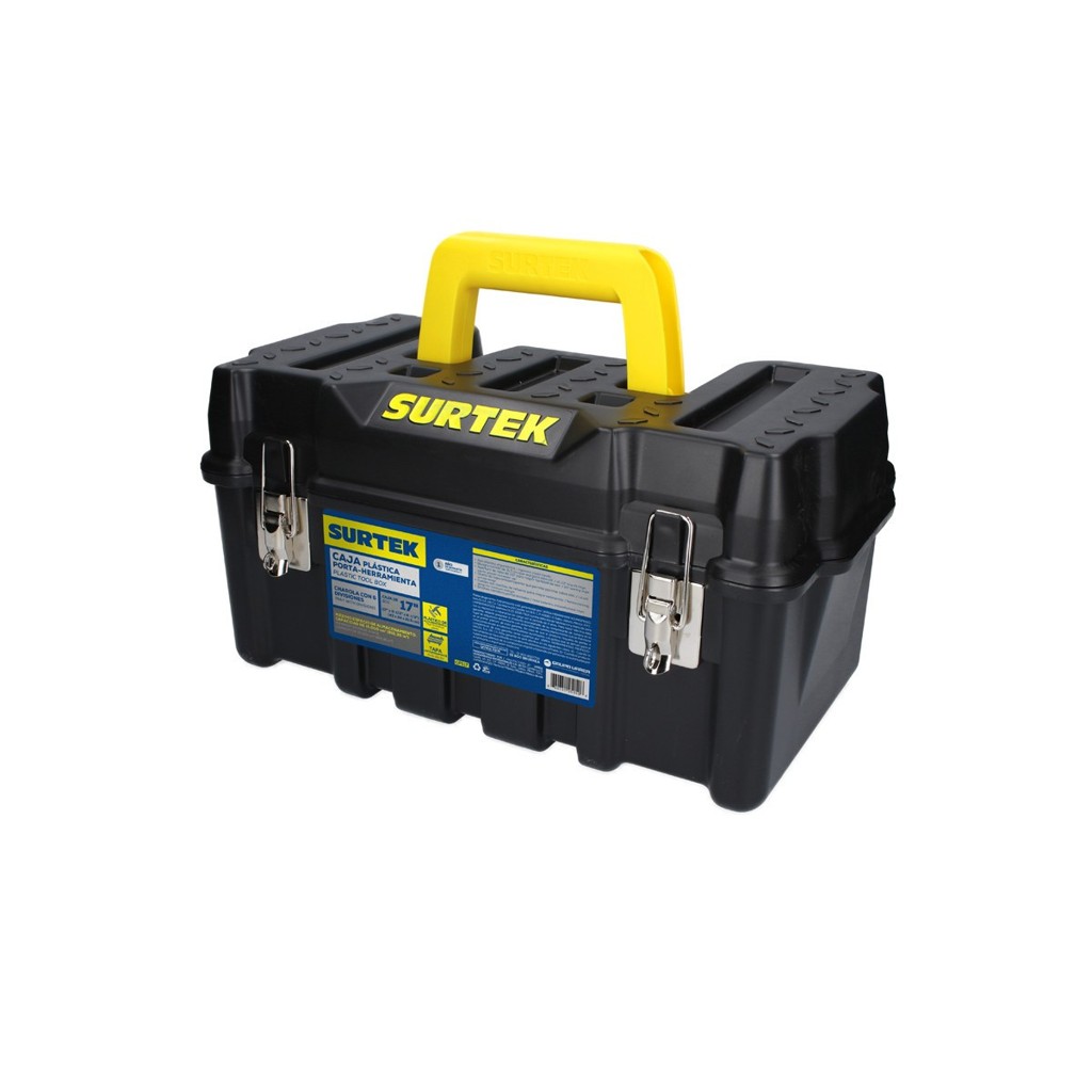 [SUR-CPS17] CPS17 Caja portaherramientas plástica 17" x 9" x 8" Surtek