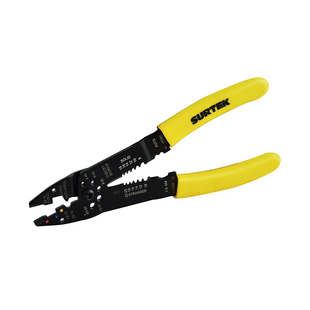 [SUR-PLC9] Pinza pelacable 10-24 AWG de 9" Surtek PLC9