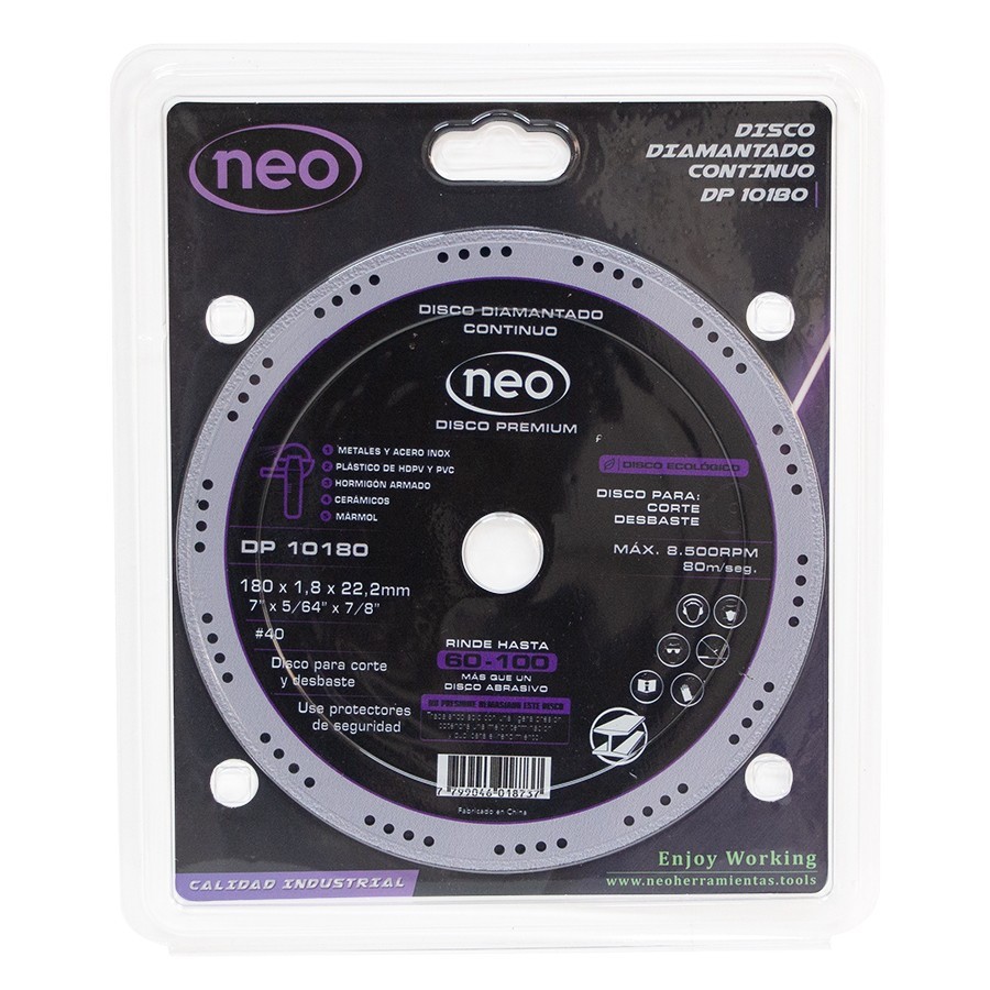 [SYN-DP10180-A] Disco Diamantado Continuo Premium 7"X564"X78" SYN-DP10180-A