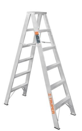 [TRUP-10495] Escalera de tijera doble, tipo ll, 4 escalones Truper 10495