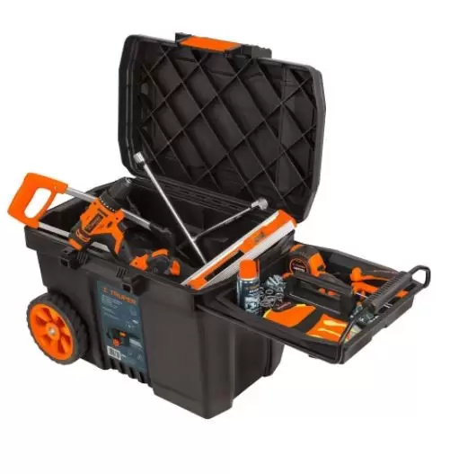[TRUP-10902] Caja herramienta, plástica, 23', con rueda TRUPER TRUP-10902