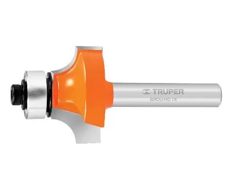 [TRUP-11470] Broca para router, redondeado, 1-1/4' con balero TRUPER TRUP-11470