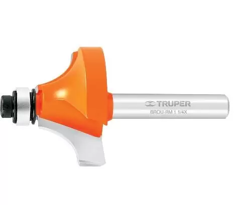 [TRUP-11474] Broca para router, redondeado con moldura, 1-1/2' con balero TRUPER TRUP-11474