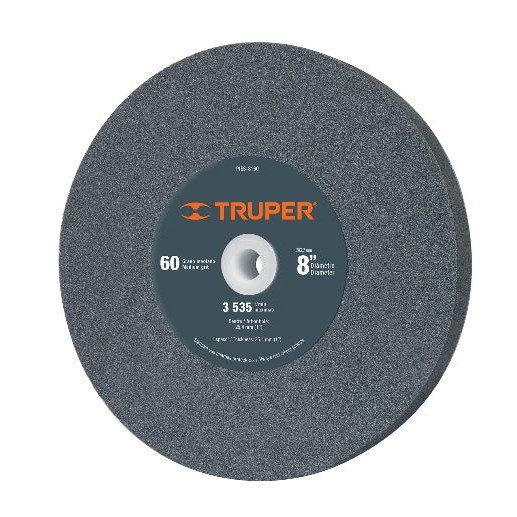 [TRUP-16412] Piedra para esmeril 8 X 1' óxido de aluminio, grano 60