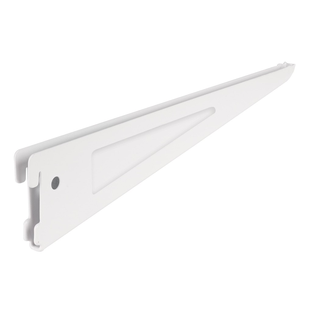 [TRUP-47715] Ménsula plana blanca para cremallera doble, 32cm, Fiero 47715