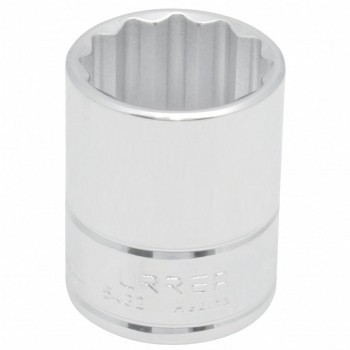 [URR-5438] Dado cuadro de 1/2" 12 puntas en pulgadas 1-3/16" Urrea 5438