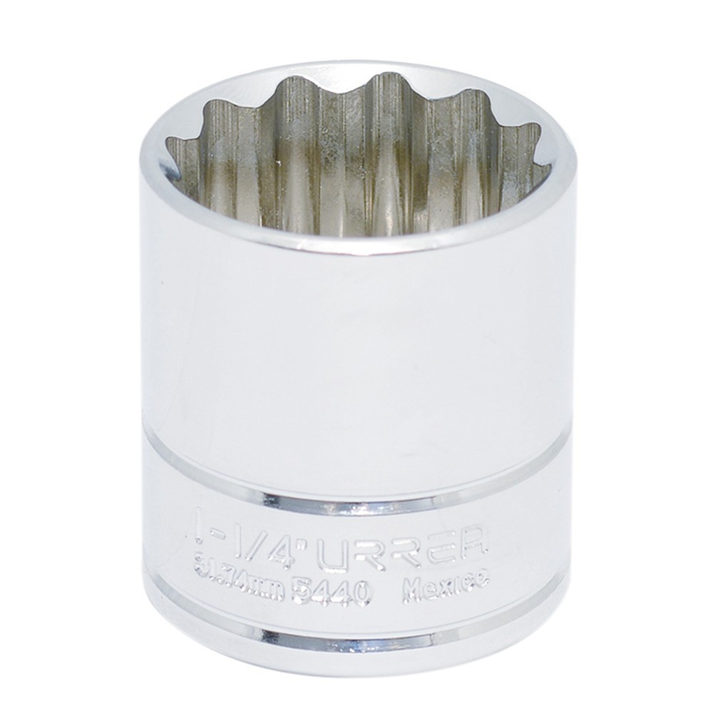 [URR-5440] Dado cuadro de 1/2" 12 puntas en pulgadas 1-1/4" Urrea 5440