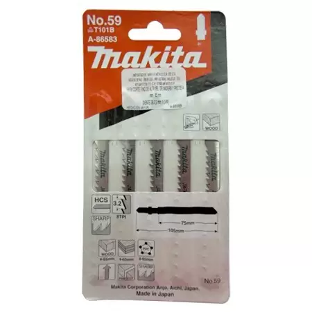 [A86583] Segueta 5 Piezas N59