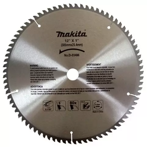 [A93918] Disco De Sierra Circular T. C. T 12" X 100 1" 100T