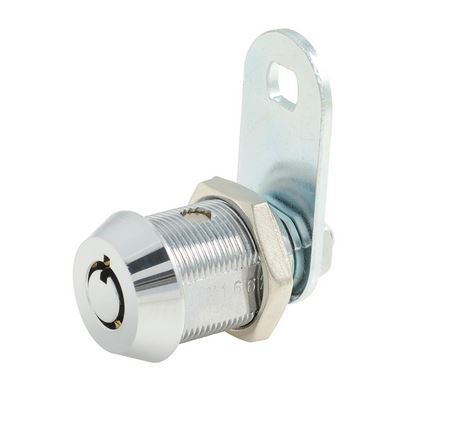 [URR-L050TPCBB] Cerradura para mueble tubularcromo brillante