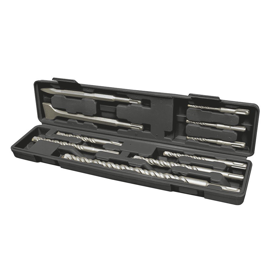 [ADIR12564] Brocas y cinceles SDS plus set 10 pzs
