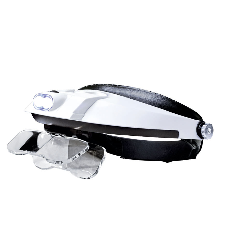 [ADIR1575] Lupa Visor 1.0-6.0X Con Soporte Led