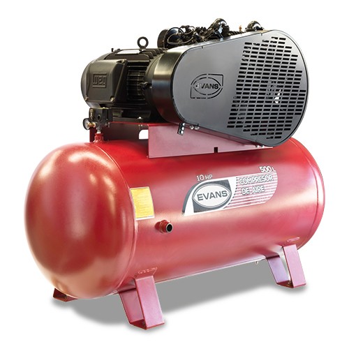 [VE460ME1000-500] Compresor de aire lubricado 500 L 10 Hp 220/440 V 2 etapas