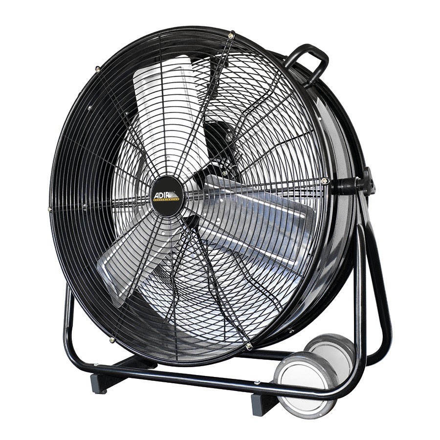 [ADIR2078] Ventilador de piso Adir 2078 negro con 3 aspas d