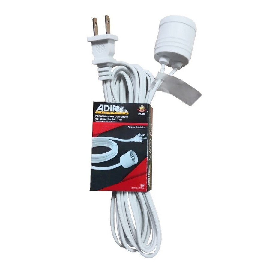 [ADIR2642] Extensión con Socket 5 mts ADIR2642