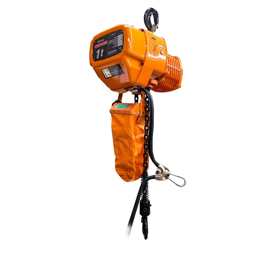 [WEST-M02405] Polipasto Electrico D/Cadena C/Gancho 2T*6M 220V/440V 60Hz 3F Cad M02405