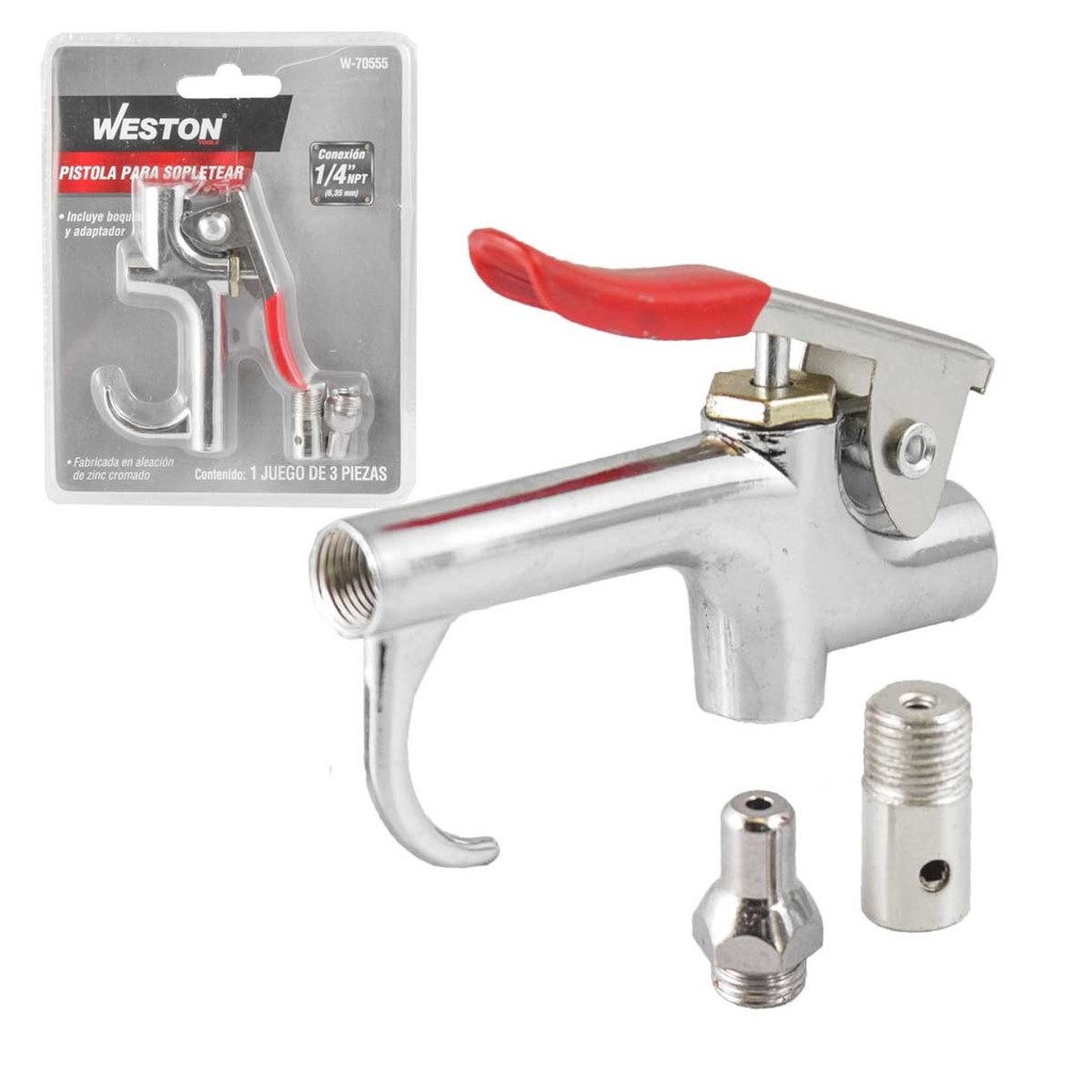 [WEST-W70555] PISTOLA METALICA PARA SOPLETEAR 1/4'' NPT WEST-W70555