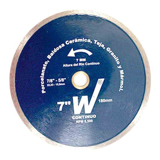 [WEST-Z20105] DISCO DIAMANTE 7 CONTINUO ESTANDAR WEST-Z20105