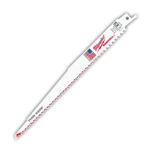 [AMIL48008788] Hojas The Torch™ SAWZALL® de 9" y 18 TPI (paquete de 25 unidades)
