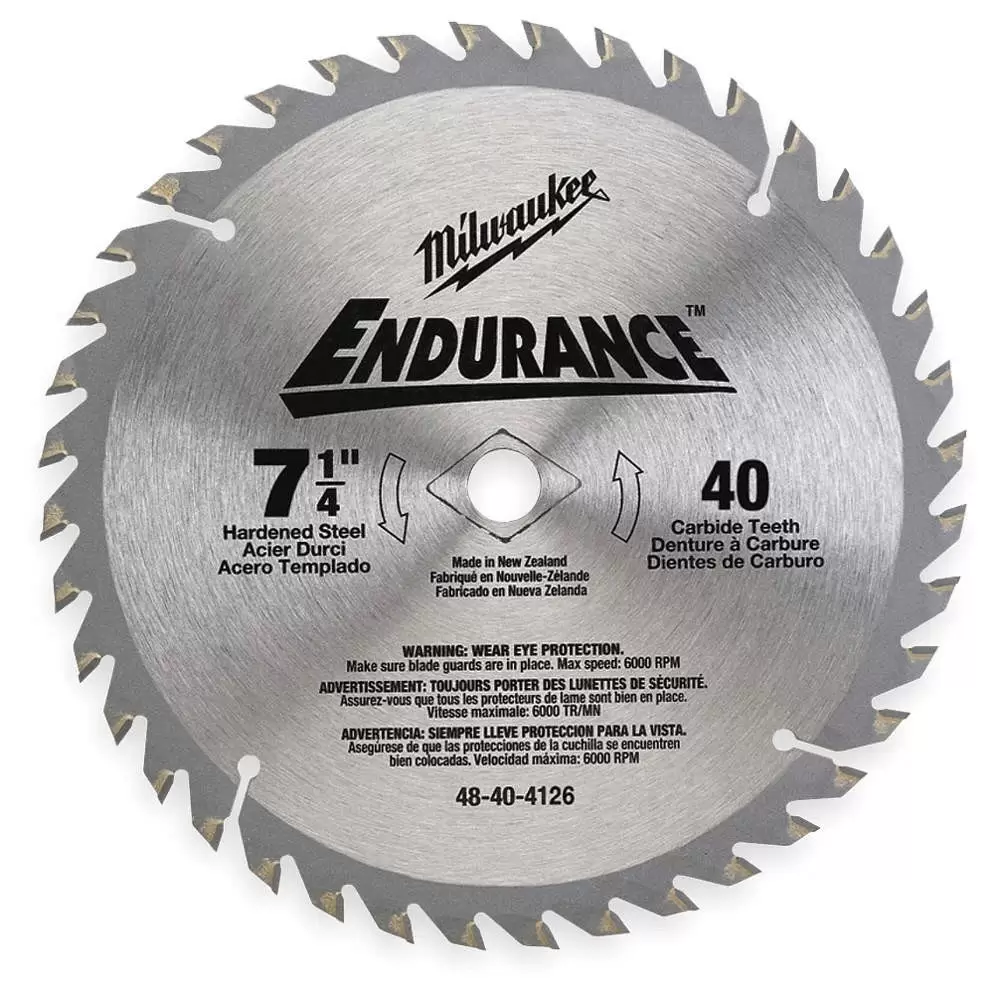 [AMIL48400726] Sierra Circular 7-1/4" X 40 Dientes Fino