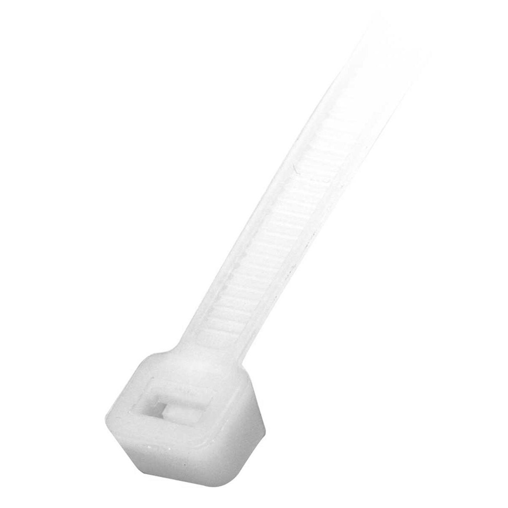 [WZ-51225] Cincho Plastico Blanco 4.8 X 450Mmâ Â Â  (Bolsa C/100)
